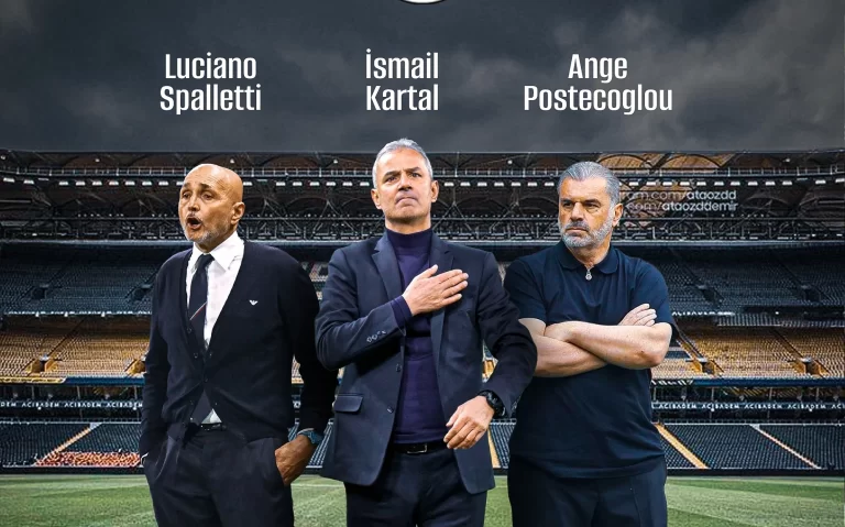 Fenerbahçe teknik direktör, Fenerbahçe, İsmail Kartal, Luciano Spalletti, Sergio Conceiçao, Ange Postecoglou